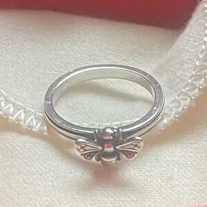 James Avery Silver honeybee  Bee Ring
